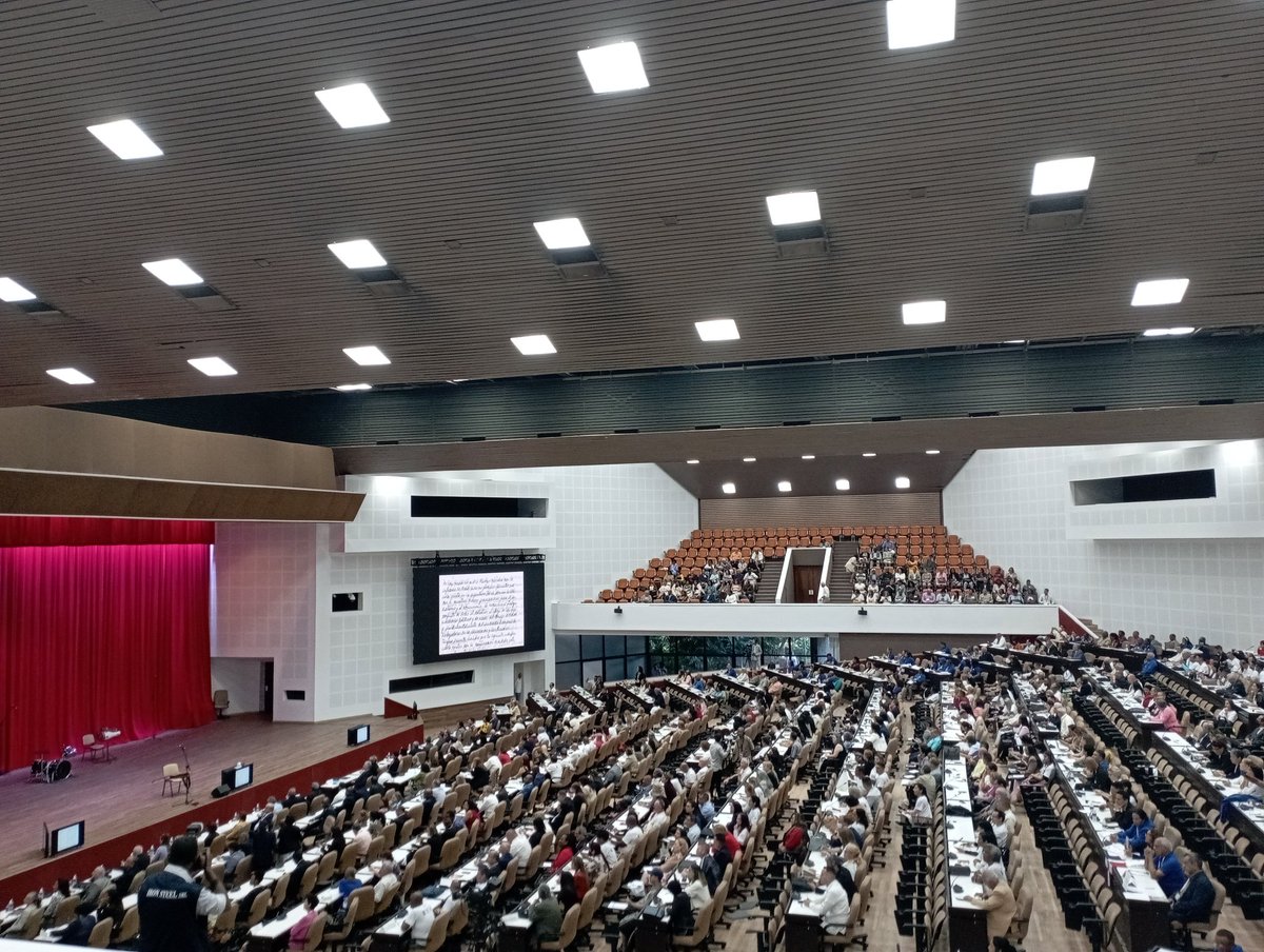 Participamos en la inauguración del Congreso Internacional #Pedagogía2023, un encuentro "por la unidad de los educadores".
Les deseo muchos éxitos a sus participantes, y fructíferos intercambios, por una educación inclusiva, equitativa y de calidad.
#CubaEduca