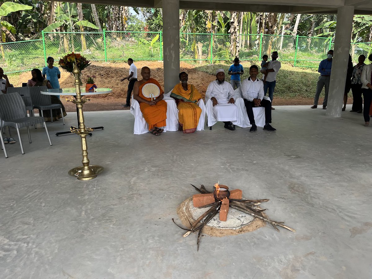 sanjiva's tweet photo. We did a soft opening of Avinya Foundation's @avinya_f first school today with a simple ceremony! 

120 students will start with orientation tomorrow and hit campus on Monday the 6th.

Exactly 3 months from contract signing to this stage! Thank you to all who made that possible! https://t.co/Ix9eq51aIm