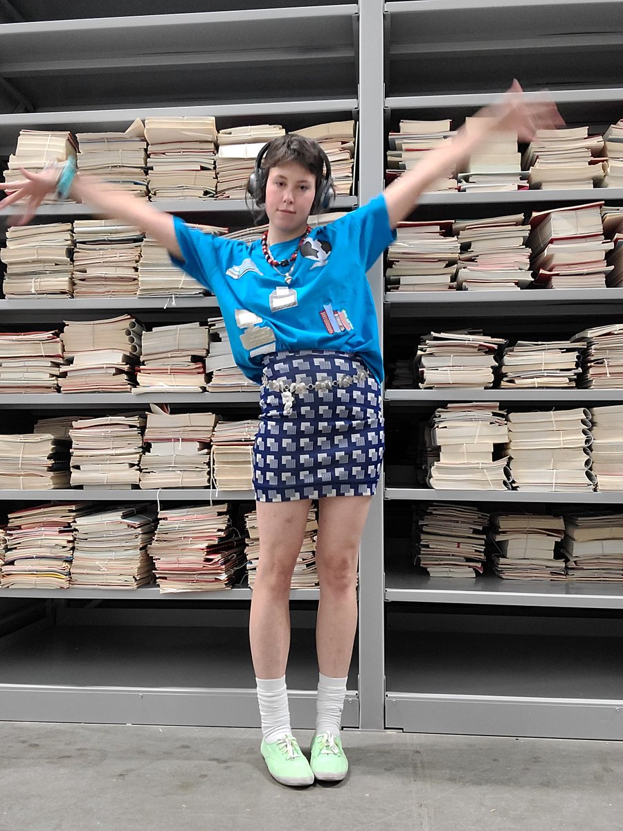 Happy #meetmemonday! I'm Olivia Anderson, Preservation Librarian, and I've worked at the Law Library for 4 months. I love to make art, mend clothing, and dance!  I'm obsessed with horror, and my favorite podcast is Girls, Guts, and Giallo.