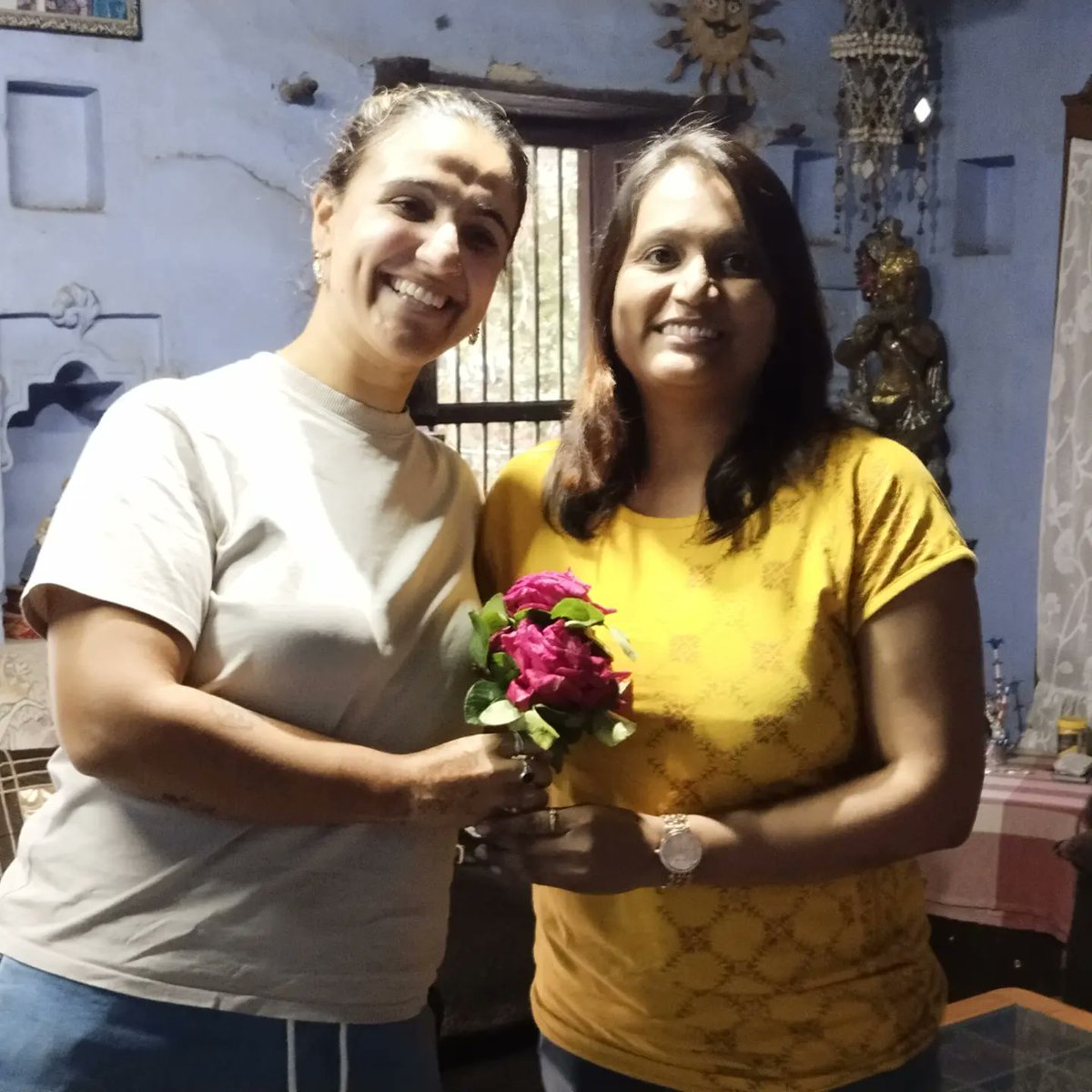 PECT_NGO's tweet photo. PECT is warmly welcomes its first foreign #volunteer @iglesiasfer 

#worldpakers https://t.co/ngkZnAOnEG