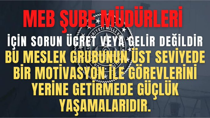 akif_kiyak's tweet photo. #SnBakanimizMahmutOZER
Görevlerini ifa ederken sorumluluk üstlenmekten kaçınmayan, @tcmeb ‘in politikalarında öncülük görevini üstlenen #MebSubeMudurleri çözüm bekliyor.
@RTErdogan
@tcbestepe
@dbdevletbahceli
@emrullahisler
@vedatbilgn
@aliyalcin
@TalipGeylan06
@kademozbay_ https://t.co/pKBPFmNBxo