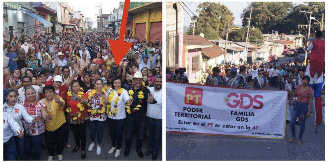 LagarrapataS22's tweet photo. Es una amenaza a los oaxaqueños que el srio. de gobierno @jesusromerooax vía su primo @lopezneliolenin, mercenario del @PT_Oaxaca sume a sus filas a la A.C. del delincuente ex diputado Priísta, @Gustavo_DiazS. Se siente tan perdido que acepto financiamiento del narco. @salomonj https://t.co/BOX1RYRGbw