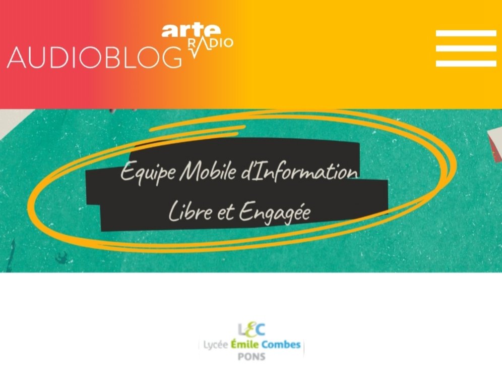 EcallePatricia's tweet photo. Atelier #podcasts au lycée Emile Combes de Pons @departement17 @acpoitiers @ClemiPoitiers #educmediasinfo Interviews, lectures à voix haute, reportages. Aujourd'hui, "Voyage en Allemagne, le retour !"
https://t.co/pA7Q1Q7Cuv https://t.co/NmnjA1Lr59