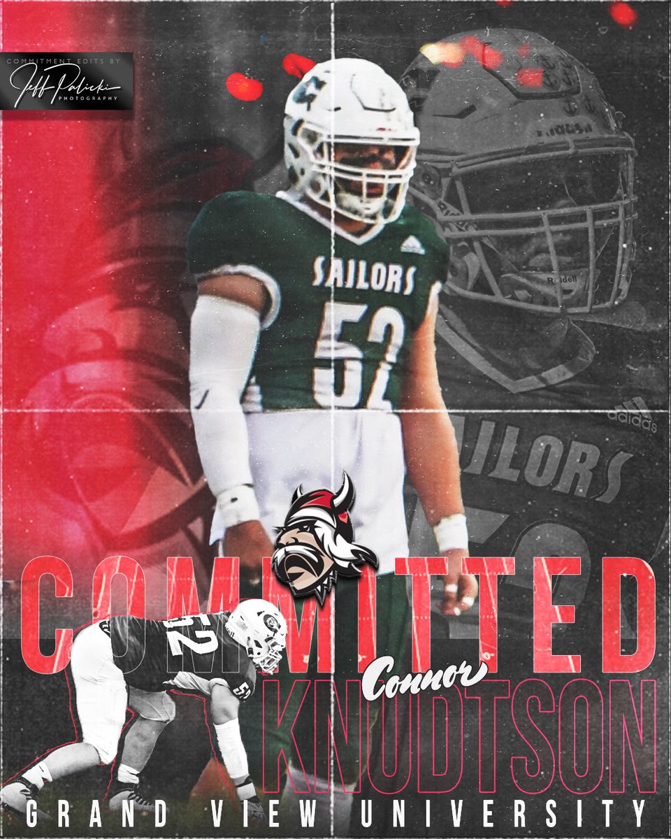 ConnorKnudtson's tweet photo. Thank you to @CoachEJGVU @CoachJoeWoodley and @GVVikingFB for this opportunity!! https://t.co/Umo56VDIjY