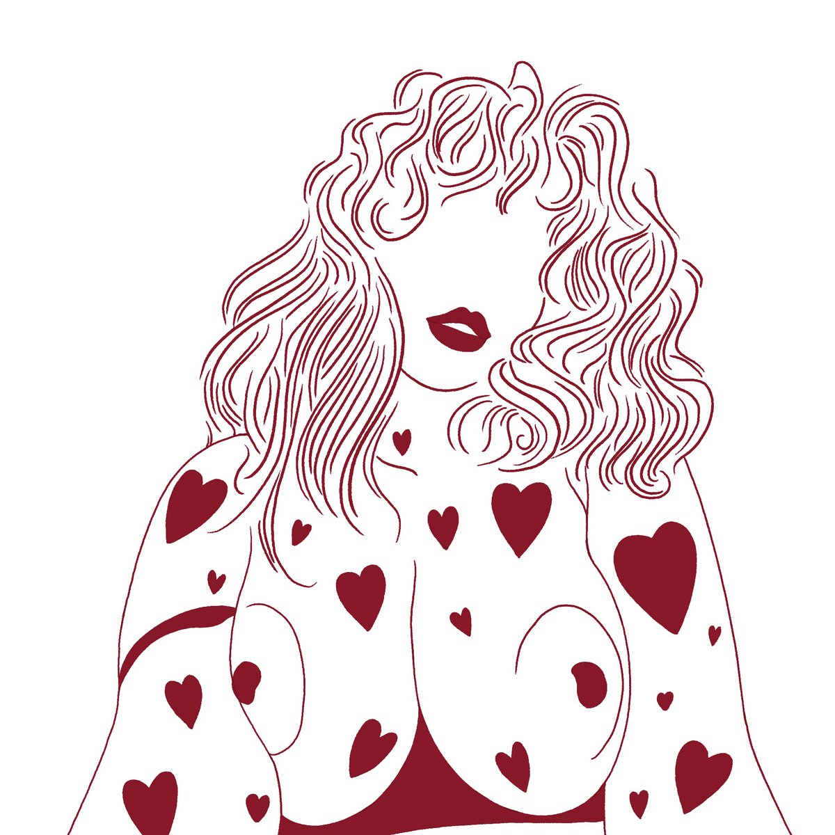willustrating's tweet photo. HEART NUDES ARE FREE, want some valentines themed artwork of yourself? boobs/pussy/ass, i’m doing it all, dm me, it’s free!♥️ https://t.co/Gp7HauLnXJ