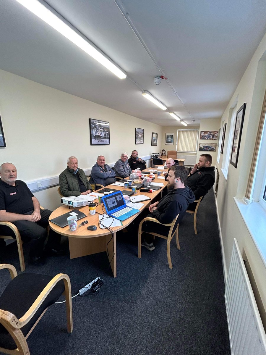 ButlersAuto's tweet image. Another successful MOT CPD training session taking place with United Garage Services (UGS) members at Butlers! #mot #training