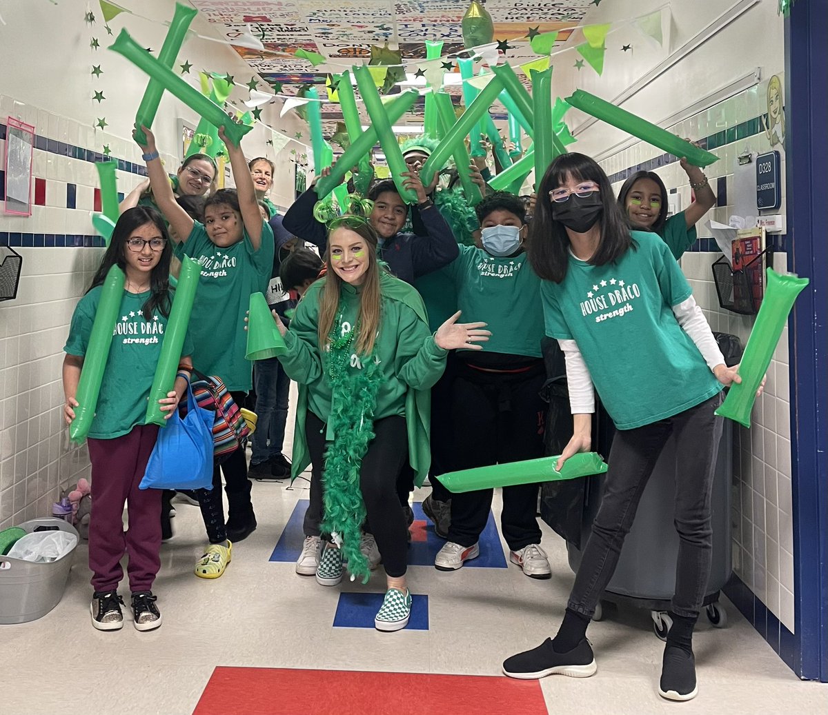 callie_freem's tweet photo. Another incredible Assembly Day at Neabsco! I am so thankful for the teamwork, joy, and fun this has brought our school! Congrats to House Leo on winning the quarter! #5Houses1Home https://t.co/ZE1z9Ofn1q