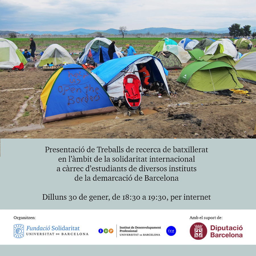 recercapau's tweet photo. ☮En el #DENIP, estudiants de la demarcació de Barcelona presenten el seu #TreballdeRecerca de #batxillerat en l’àmbit de la #solidaritat internac.

🔎L’acte reconeix l'alumnat i clou el projecte “Pandèmia, migracions i canvi climàtic” https://t.co/WjXJAvQZwJ, amb suport @intdiba https://t.co/pzjkU8JIDs