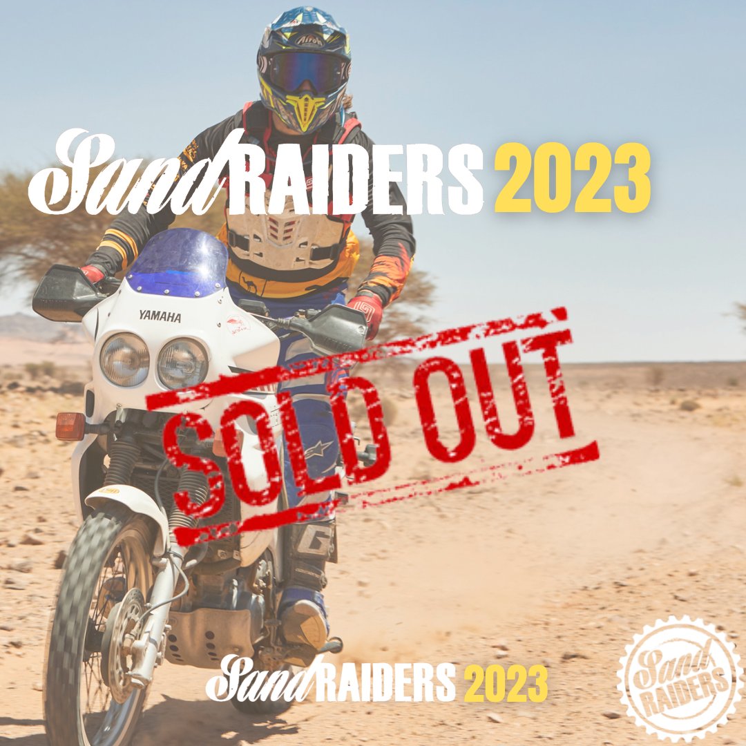 sandraiders's tweet photo. 👉Important: Those who have not arrived to have a place in the SandRaiders 2023, can send an e-mail to sandraiders@soloraids.com and notify that they want to participate in SandRaiders 2024 in order to have preference during the opening of registrations for the 2024 edition. https://t.co/iSpPl2qnxR