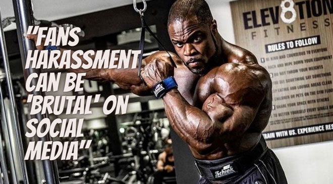 themusclenews70's tweet photo. “Fans harassment on social media making the sport brutal” – Brandon Curry https://t.co/OomrJLakrH via @evbodybuilding #brandoncurry #mrolympia #theussun #evolutionofbodybuilding https://t.co/5pGc405ohU