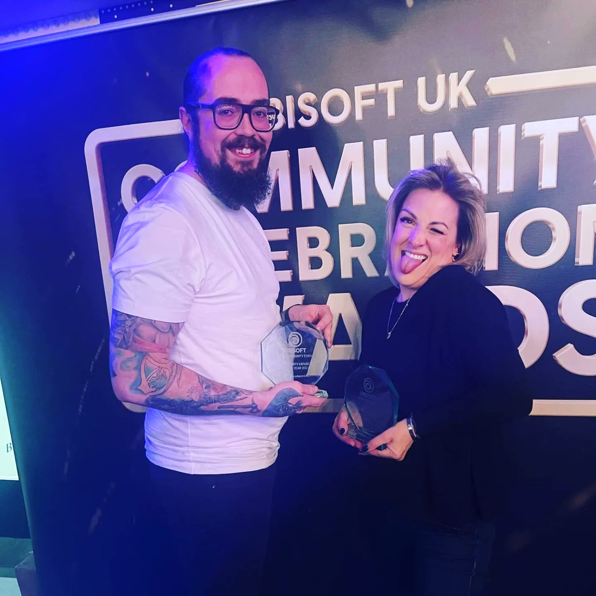 ACUnitedKingdom's tweet photo. Our Ubisoft UK Award Winning Admins 🏆🏆❤️❤️

Ubisoft UK Community Member of The Year - @DaveWoodwardAC
Ubisoft UK Artist of The Year - @lisazamanart

#Ubisoft
#AssassinsCreed
#UbisoftUK #ACUK #AssassinsCreedUnitedKingdom #UbisoftStarPlayer #MentorsOrder https://t.co/n2EOrYGUeA