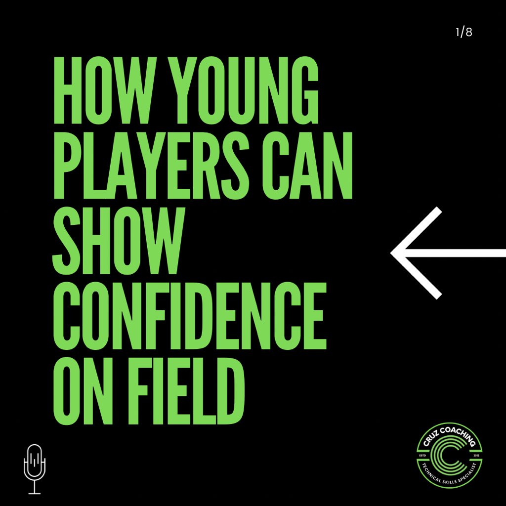 cruzcoaching_'s tweet photo. One thing I noticed about athletes, especially young ones, is that their confidence levels seem to be lacking.

If you are looking for some tips on how to exude confidence on the field without being cocky, start here👇 https://t.co/jEB4YGNpho