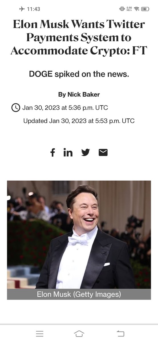 #Twitter Crypto payment