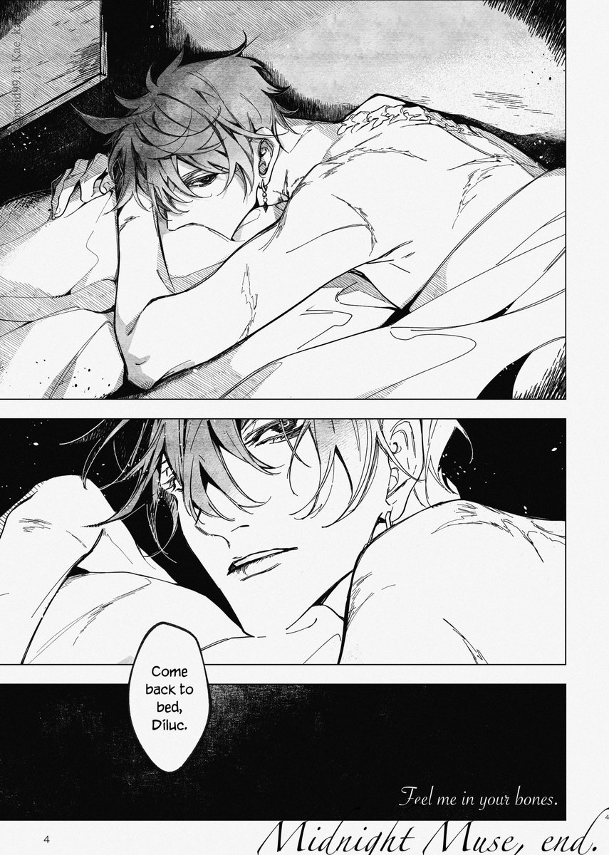 Midnight Muse, afterwards.
For my collab with the marvellous @kae_karo
Available on Ao3: https://t.co/qBTFqeTVdh
This is after chapter 3 but you can read it as a promo or separately as a part of Dps. 🤔
#Diluchi 🔥💧