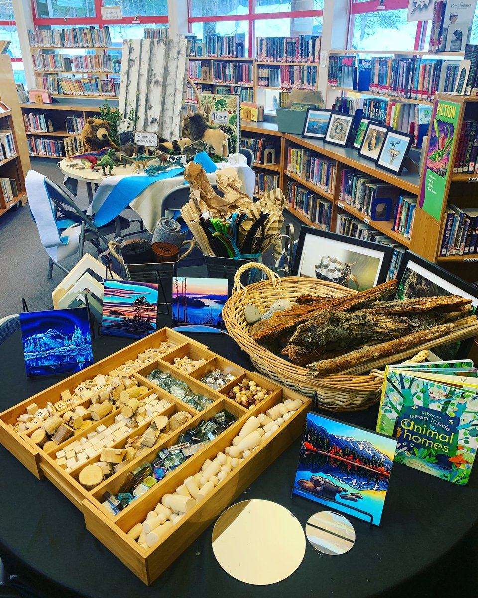HAndrosoff's tweet image. Hoping to inspire @SeatoSkySD48 staff about the potential of loose parts using the provocation, where do animals live?

#looseparts #inquiry #bigideas #handson #explore #criticalthinking #curiosity #creativity #play