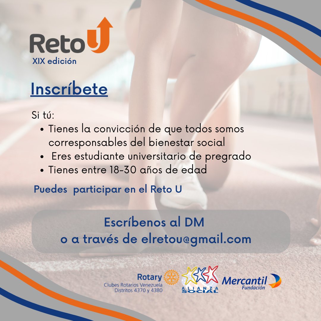 elRetoU's tweet photo. ✔Conocerte a ti mismo a través de tus habilidades y aspiraciones
✔Aprender sobre formulación de proyectos y acción social
✔Vincularte con otros jóvenes que están en la movida social.

En https://t.co/QGZ1U3Zvox  te contamos cómo inscribirte. https://t.co/G5ZEmM1HnY