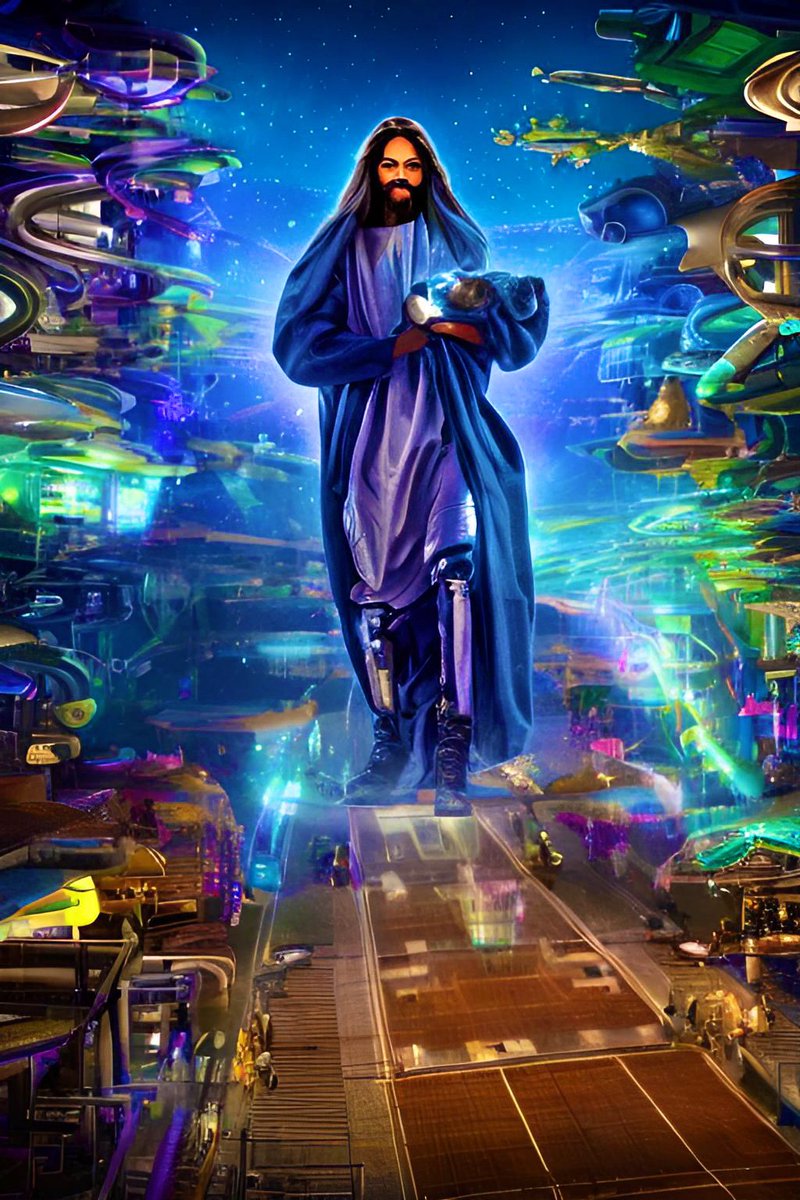 TeslaDarth's tweet image. With our New Technology, we are able to 5D print/animate anything.
We learned that Earth’s Organisms just needed more space to work it out and learn to coincide peacefully. On this ship ( of Theseus ) we all enjoy each other’s company and live Happily.
#MakeLifeMultiplanetary 💙