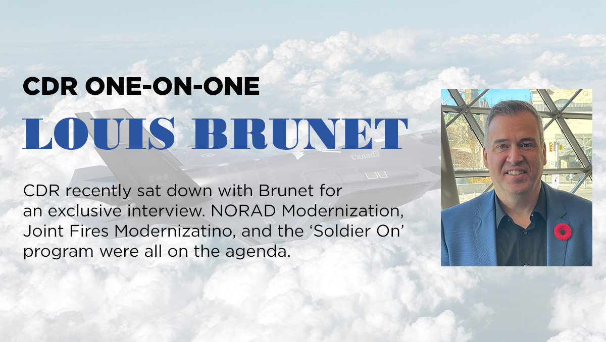 CDRmagazine's tweet image. CDR recently sat down with Louis Brunet of @CollinsAero for an exclusive CDR One-On-One interview. #NORADModernization, Joint Fires Modernization, and the ‘Soldier On’ program were all on the agenda. Read that conversation in full:
viewer.zmags.com/publication/dd…