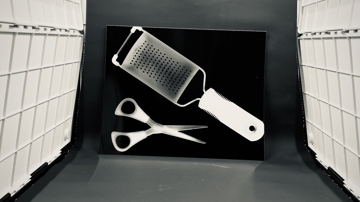 JAshleyNixon's tweet photo. Argentum (Ag)
Photo-sensitive silver salts are the basis of print photography. This Rayogram, created last week, is the first darkroom print I have made in 40 years.
#filmphotography #Rayogram #photogram
#365in2023 @365_in_2023
2023-01-30 https://t.co/0ABdbnPN85