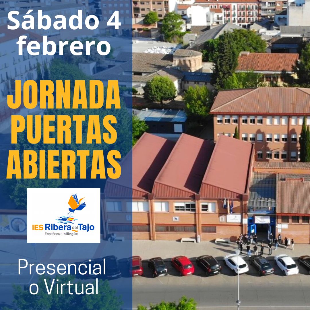 ampariberatajo's tweet photo. 📢El sábado 4 de febrero, celebramos la jornada de puertas abiertas presencial y virtual. En la web del centro, están los enlaces para hacer la inscripción y venir presencialmente al Centro,  o si no puedes, el enlace a la reunión virtual. ¡¡Te esperamos!!🧡💙 https://t.co/wMHDx4w8xK