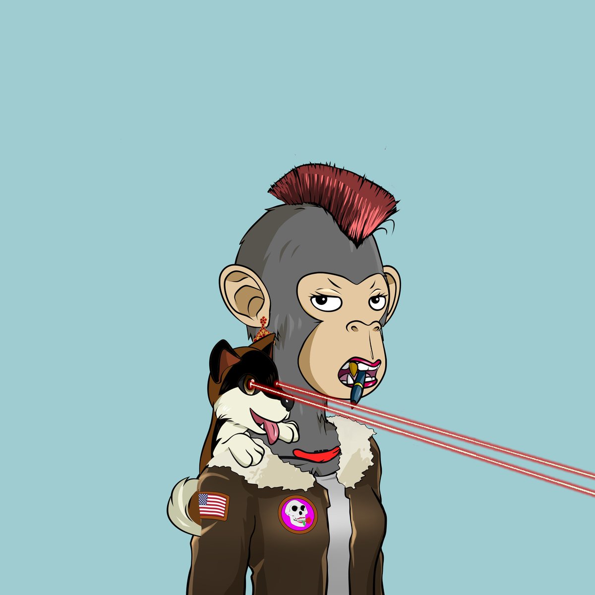 BoredApeDB's tweet photo. Now I know there is a bored ape out there for this angel! Find her in the metaverse and ask her out to the ball! #bayc #badb #mayc #live #laugh #love #nft #nftart https://t.co/NzO7izJoYn