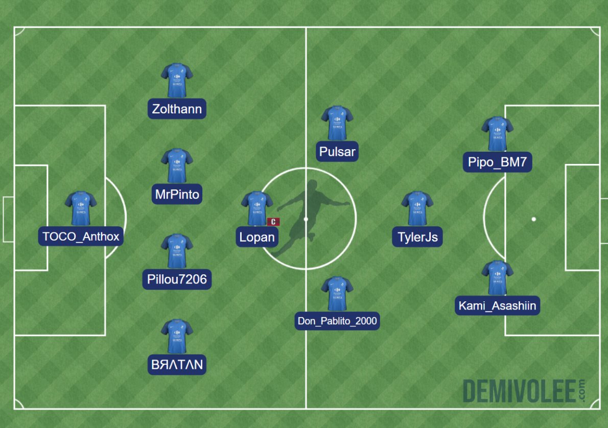 TWH Esport 🐺 (@esporttwh) on Twitter photo ⚽️ 𝙈𝘼𝙏𝘾𝙃𝘿𝘼𝙔 ⚽️
Nos joueurs Fifa ont une soirée chargée
🔵21h20 : VS <a href="/ESCeSportFC/">ESC eSport FC</a> (🇫🇷VPG France ligue 2)
🟢21h40 ; Vs <a href="/Maximus_United/">TGP Maximus United</a> (🇫🇷Ligue ELF - J6)
🟡22h20 : Vs <a href="/GrintaO/">GRINTA ESPORT OFFICIEL</a> (🇫🇷VPG France Ligue 2)
🔴22h40 : VS <a href="/DFCO_VPG/">DFCO VPG</a> (🇫🇷VPG France ligue 2)
📺twitch.tv/steevedu38 ⚽️ 𝙈𝘼𝙏𝘾𝙃𝘿𝘼𝙔 ⚽️
Nos joueurs Fifa ont une soirée chargée
🔵21h20 : VS <a href="/ESCeSportFC/">ESC eSport FC</a> (🇫🇷VPG France ligue 2)
🟢21h40 ; Vs <a href="/Maximus_United/">TGP Maximus United</a> (🇫🇷Ligue ELF - J6)
🟡22h20 : Vs <a href="/GrintaO/">GRINTA ESPORT OFFICIEL</a> (🇫🇷VPG France Ligue 2)
🔴22h40 : VS <a href="/DFCO_VPG/">DFCO VPG</a> (🇫🇷VPG France ligue 2)
📺twitch.tv/steevedu38