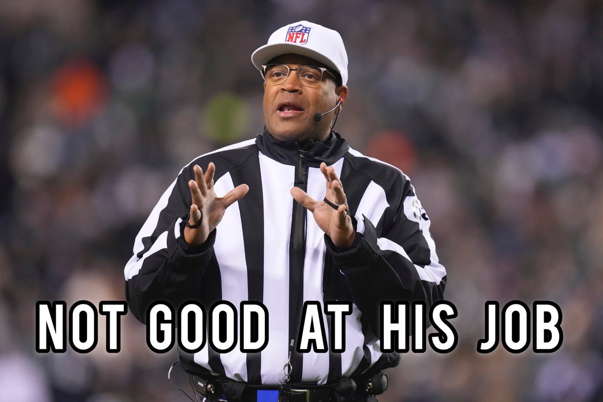 Ron Torbert is not good at his job. <a href="/NFLOfficiating/">NFL Officiating</a> is ruining the sport we all love. #NFL #NFLPlayoffs #AFCChampionshipGame