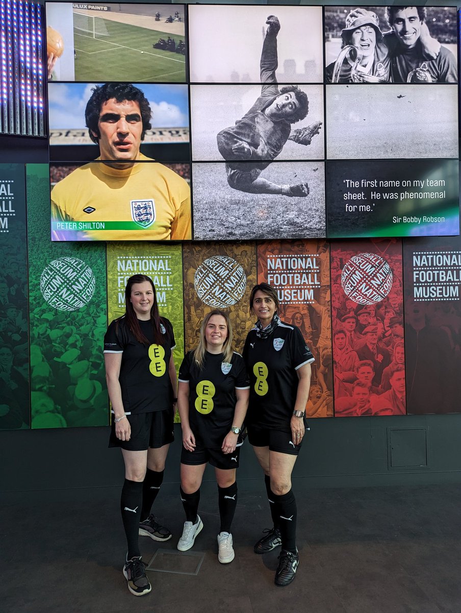 NWalesDragons's tweet image. Today we officially launched our new North Wales Dragons ladies football kit @FootballMuseum.

We are proud to receive a new kit courtesy of @EE following our involvement in the most recent #HopeBeatsHate campaign.