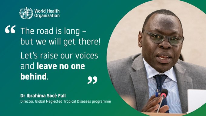 #WorldNTDDay   #ActNow #ActTogether 
#BeatNTDs