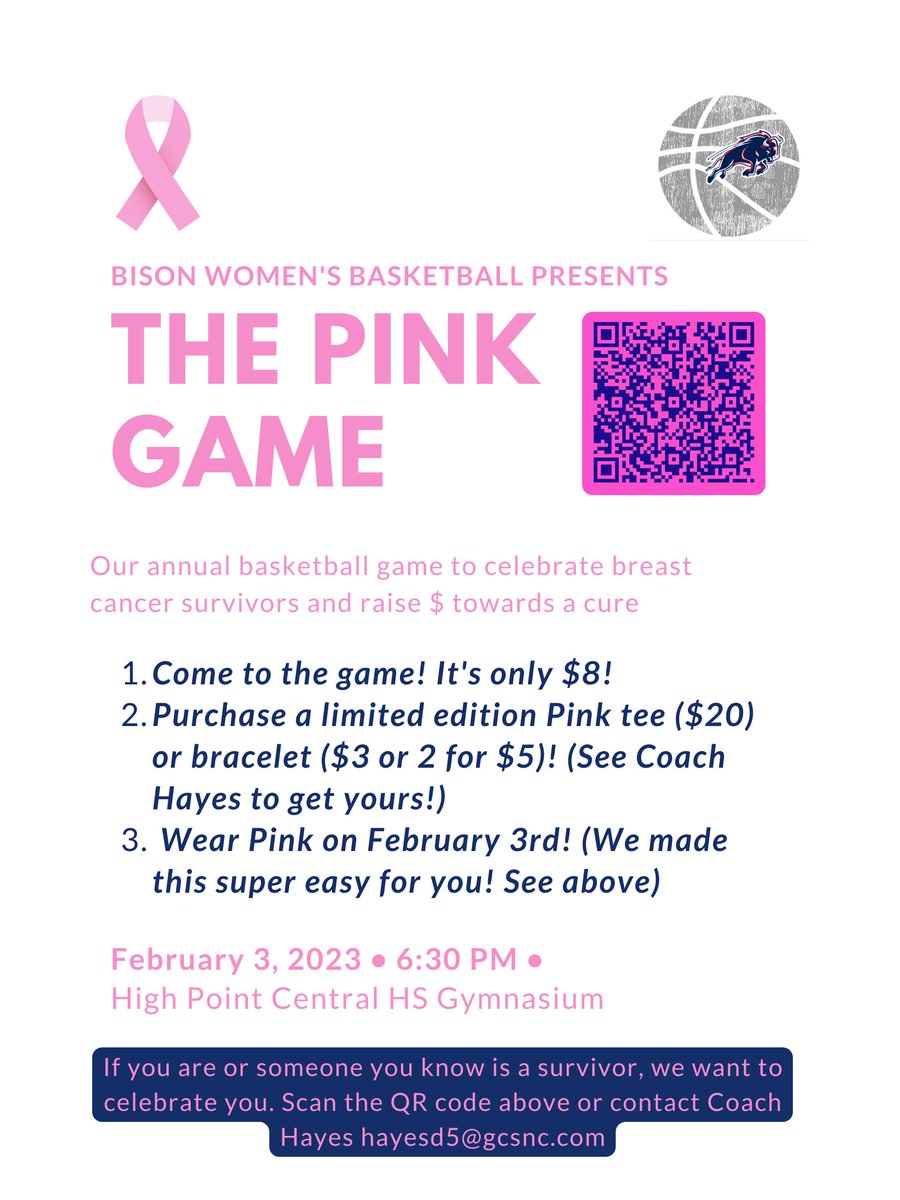 High Point Central (@hpchighschool) on Twitter photo Breast Cancer Awareness Game this Friday!!! Come on out and wear your pink! <a href="/hettenm/">Mike Hettenbach</a> <a href="/HPCBisonSports/">HPC Athletics</a> <a href="/hpcbisonfball/">High Point Central Football</a> <a href="/hpcbisonbball/">High Point Central HS Boys Basketball</a> <a href="/HPCBisonPTO/">HPC Bison PTO</a> <a href="/hpcbisoncheer/">hpc.bisoncheer</a> <a href="/HPCBisonSoccer/">Hight Point Central Soccer</a> <a href="/HPC_SGA/">High Point Central High School SGA</a> <a href="/HpcCte/">HPC CTE</a> Breast Cancer Awareness Game this Friday!!! Come on out and wear your pink! <a href="/hettenm/">Mike Hettenbach</a> <a href="/HPCBisonSports/">HPC Athletics</a> <a href="/hpcbisonfball/">High Point Central Football</a> <a href="/hpcbisonbball/">High Point Central HS Boys Basketball</a> <a href="/HPCBisonPTO/">HPC Bison PTO</a> <a href="/hpcbisoncheer/">hpc.bisoncheer</a> <a href="/HPCBisonSoccer/">Hight Point Central Soccer</a> <a href="/HPC_SGA/">High Point Central High School SGA</a> <a href="/HpcCte/">HPC CTE</a>