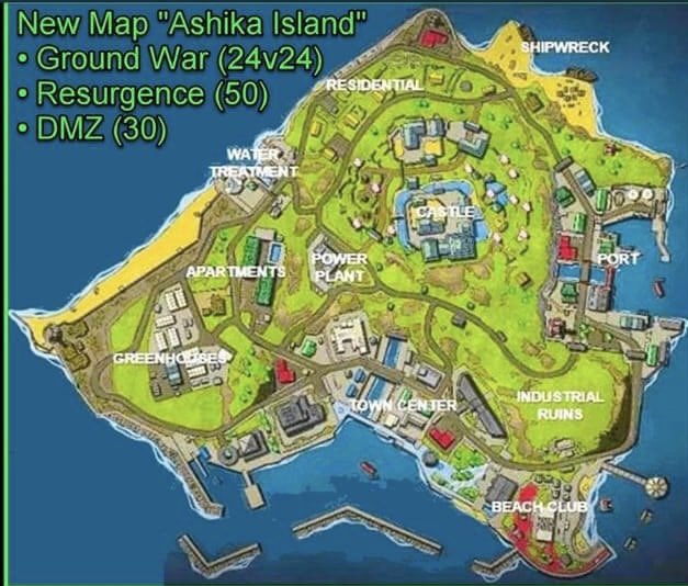 Craig4191's tweet image. Not a reliable source but the new COD Resurgence map leaked. @Adiofreak @MambaFB @Rexzilla @ZLaner @MugsTV