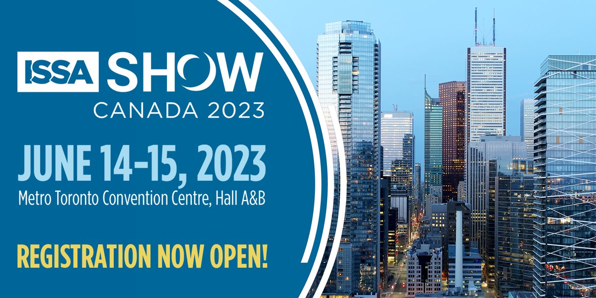 Join thousands of cleaning professionals for ISSA Show Canada 2023. With additional educational offerings, certification opportunities, networking events and an expanded trade show floor, this year's event promises to provide something for everyone. canadashow.issa.com/registration-2…