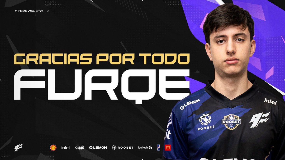9zTeam's tweet photo. DESPEDIDA: FURQE

Hoy nos toca despedirnos de una las piezas más antiguas en nuestra Academy de CS:GO.

¡Mucha suerte, @furqecs!

#TodoVioleta 💜 https://t.co/uyJ1K8gmXd