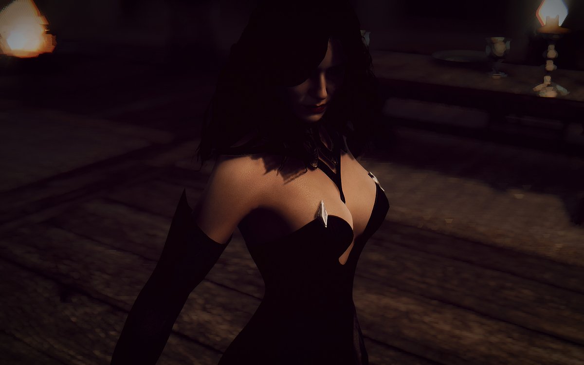 kozakowymods's tweet photo. Yennefer Race for Skyrim LE by #zzjay - some first tests. #Skyrim #SkyrimMods #Witcher #Yennefer #Yen https://t.co/mZhYAmXCLb
