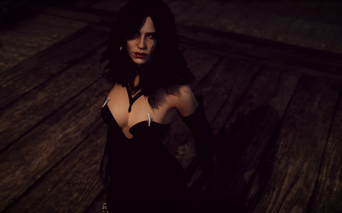 kozakowymods's tweet photo. Yennefer Race for Skyrim LE by #zzjay - some first tests. #Skyrim #SkyrimMods #Witcher #Yennefer #Yen https://t.co/mZhYAmXCLb