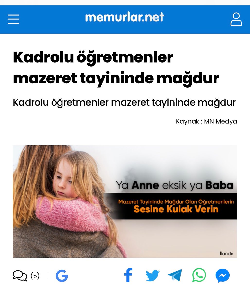 Öğretmenlerin kalbi neden eşlerinden ve çocuklarından ayrı atsın? Bu kadar ayrı kaldığımız yetmedi mi? İlemri kararı ile ailelerimize kavuşmak istiyoruz.