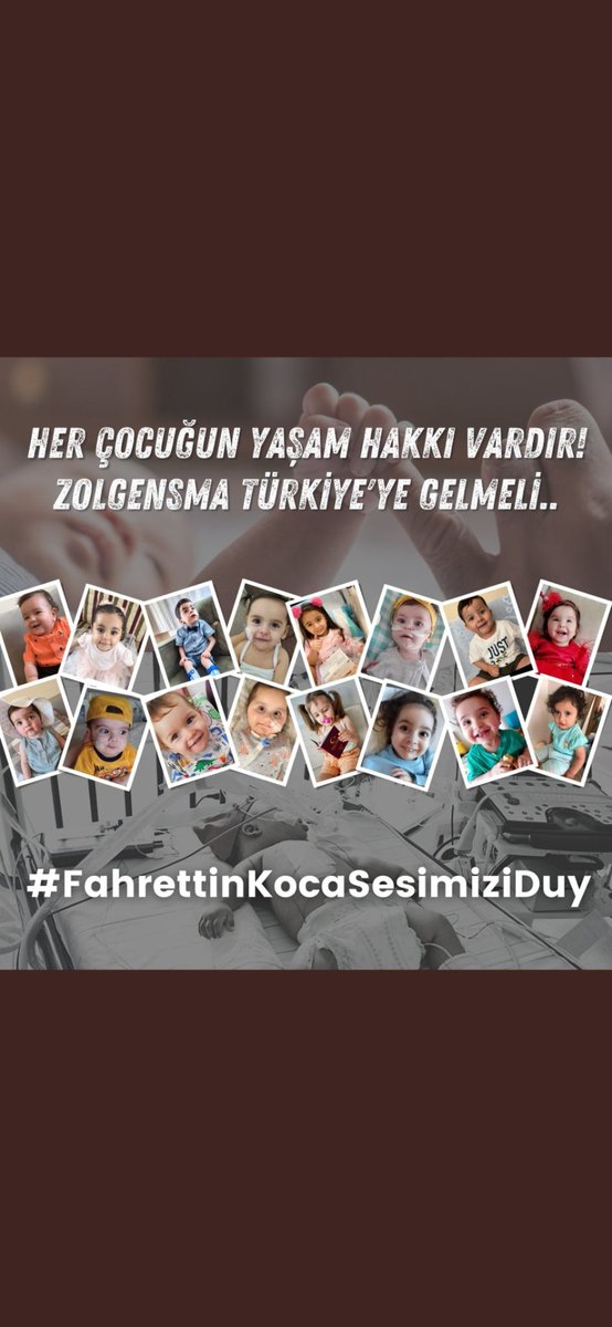 @aytacozturrk #TedavimiVerin <a href="/drfahrettinkoca/">Dr. Fahrettin Koca</a> zolgensma ilacı gelsin istiyoruz