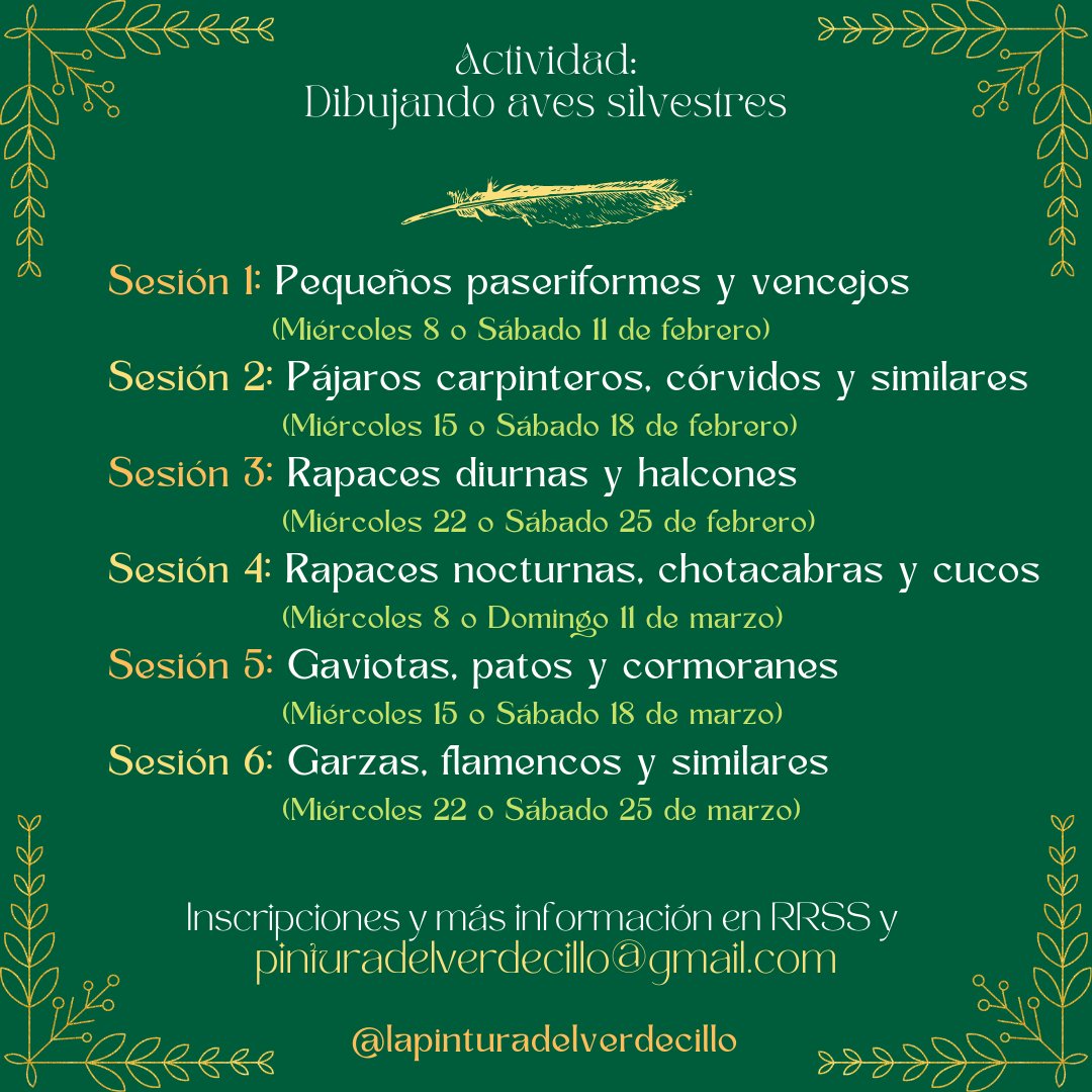 La Pintura del Verdecillo tweet media