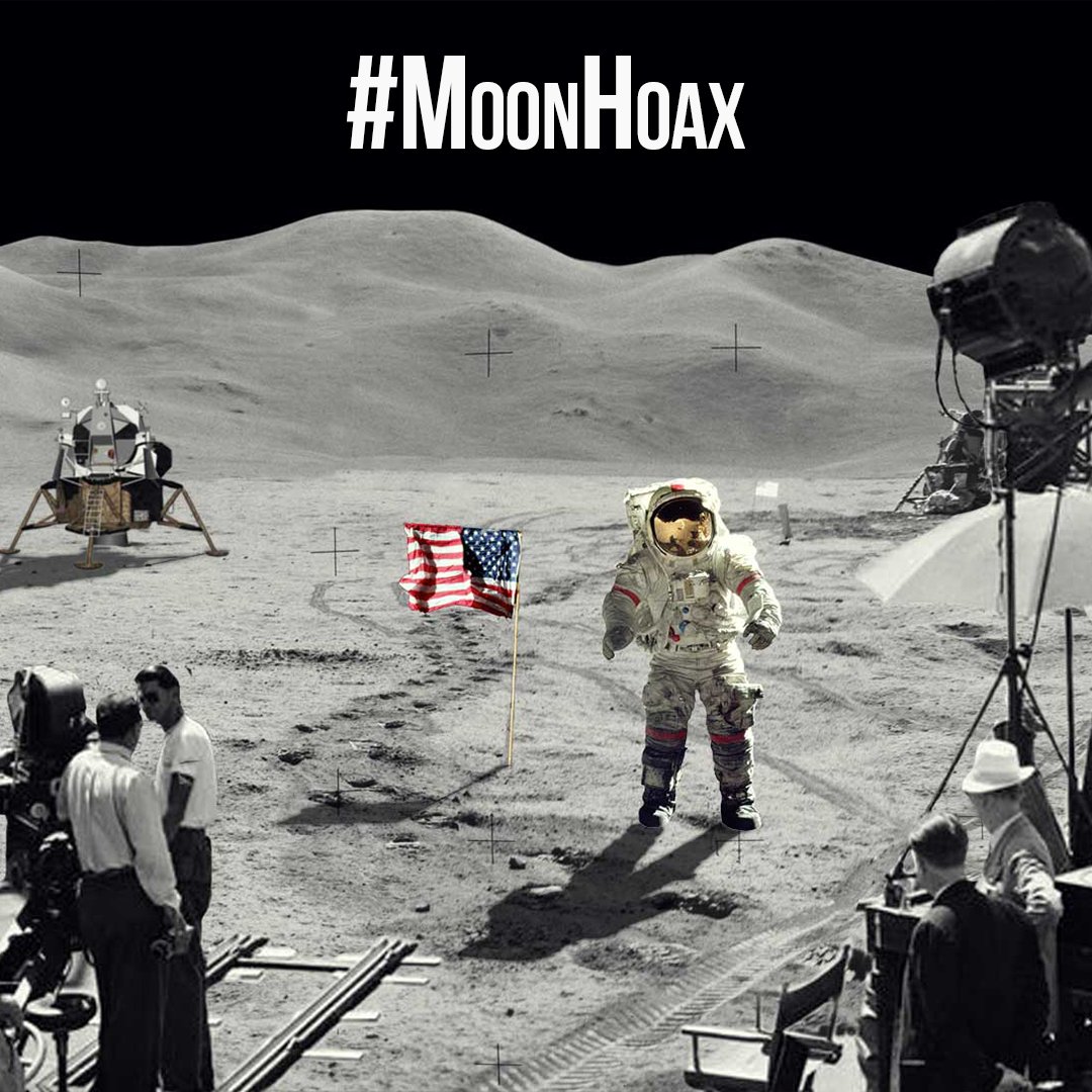 conspiracywars_'s tweet photo. Conspiracy theorists, have you ever wondered about the true origins of the moon landing? #MoonHoax #NASA #ConspiracyTheories 

#NFT #NonFungibleTokens #CryptoArt  #Blockchain #DeFi #DigitalArt #NFTs #Crypto #NFTMarket  #NFTCommunity #NFTsForSale #NFTArtist #NFTInvestment #NFTDrop https://t.co/kjpDxSonsn