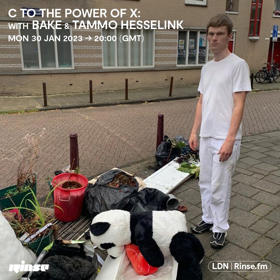 RinseFM's tweet photo. LIVE: it's #CToThePowerOfX with @BAKEGLA & #TammoHesselink on https://t.co/6hLtrLYpIS + 106.8FM
#RinseFM https://t.co/EwenwhuVzS