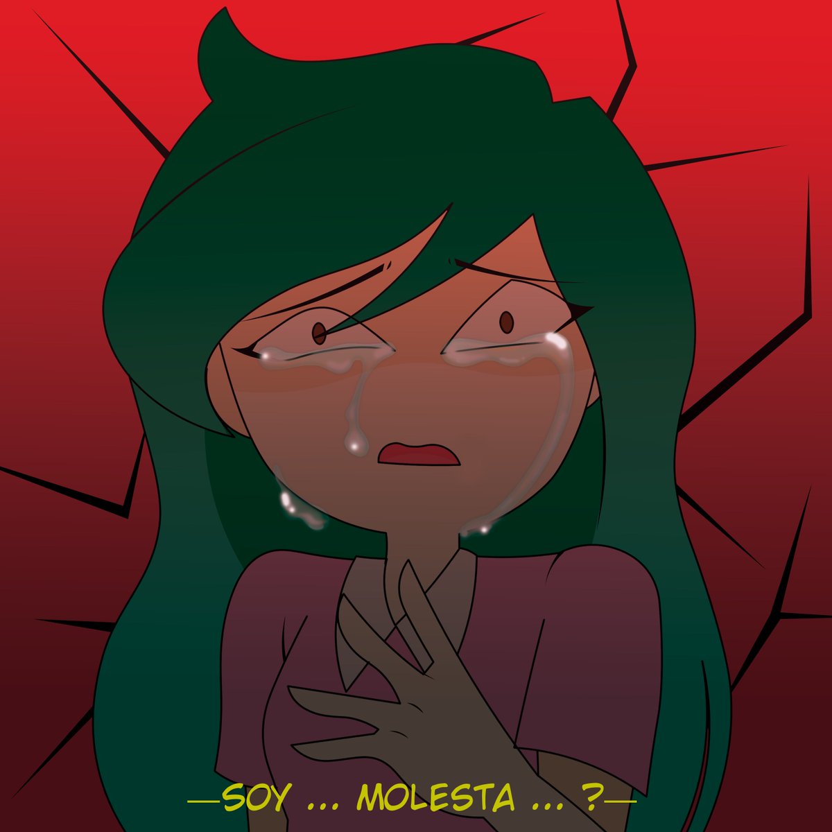 StyleMawi's tweet photo. Momento del rol con kathy
Estado actual: Ángel roto
-ilustración de rol en el server de fnafhs-

#ChocopiñaFHSAU #FHSTwtAU
Quería practicar hacer lagrimas ngl(?) https://t.co/0HCF2JMHy1