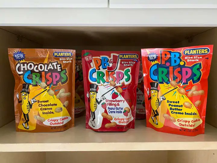 Broadwaybandit5's tweet photo. #BringBackPBCrisps..I mean, what the deal @MrPeanut ???? https://t.co/JMEdkYP2ma
