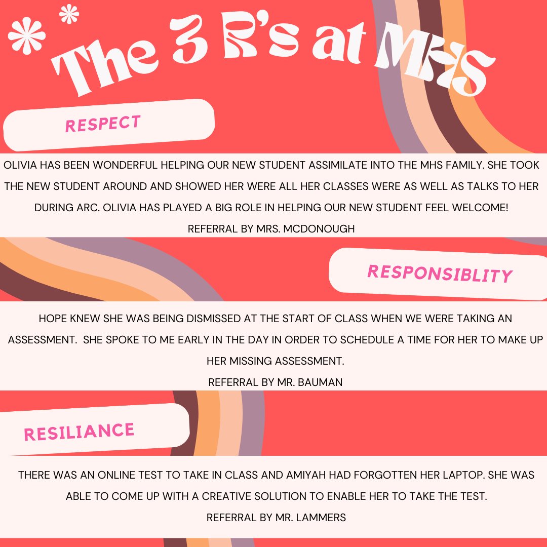 Give us a follow on Instagram to see our rockstar eagles earning recognition! @milfordhs_pbis