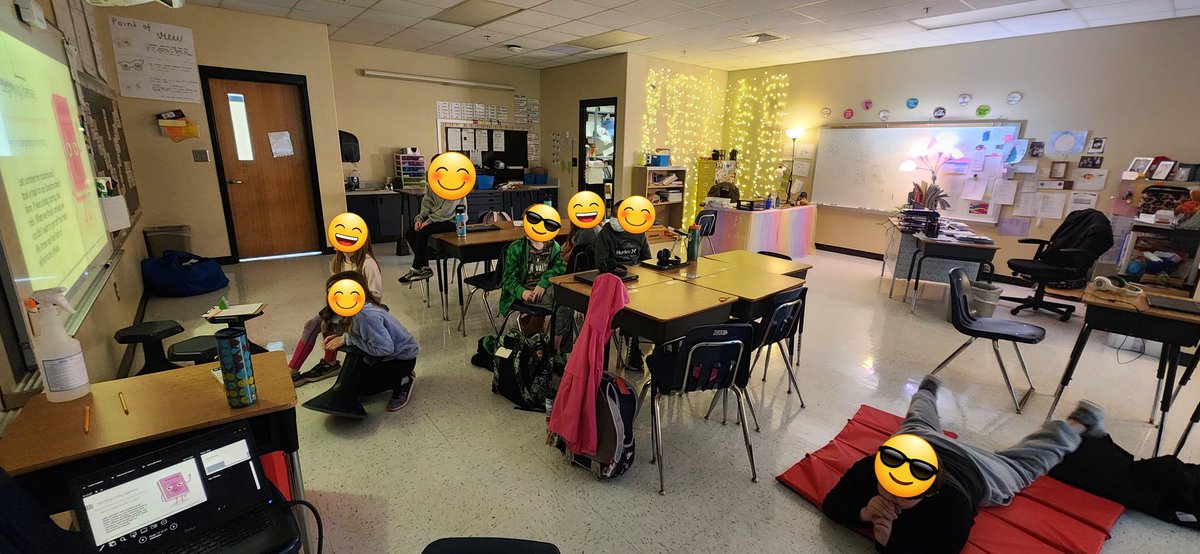 SauzierIRR's tweet photo. Working on strengthening our narrative beginnings by visualizing the tricolon in other authors' work. #TheRelativesCame #EnemyPie #narrativewriting @SweetAppleES https://t.co/KhOpS77FIu