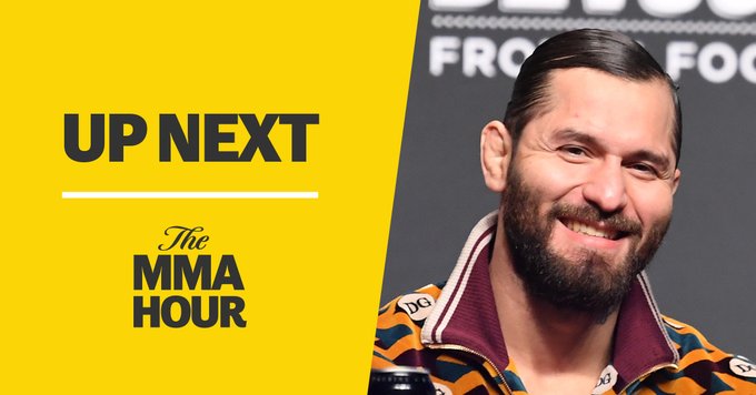 Jorge Masvidal is our first guest of the day on #TheMMAHour 

▶️ 