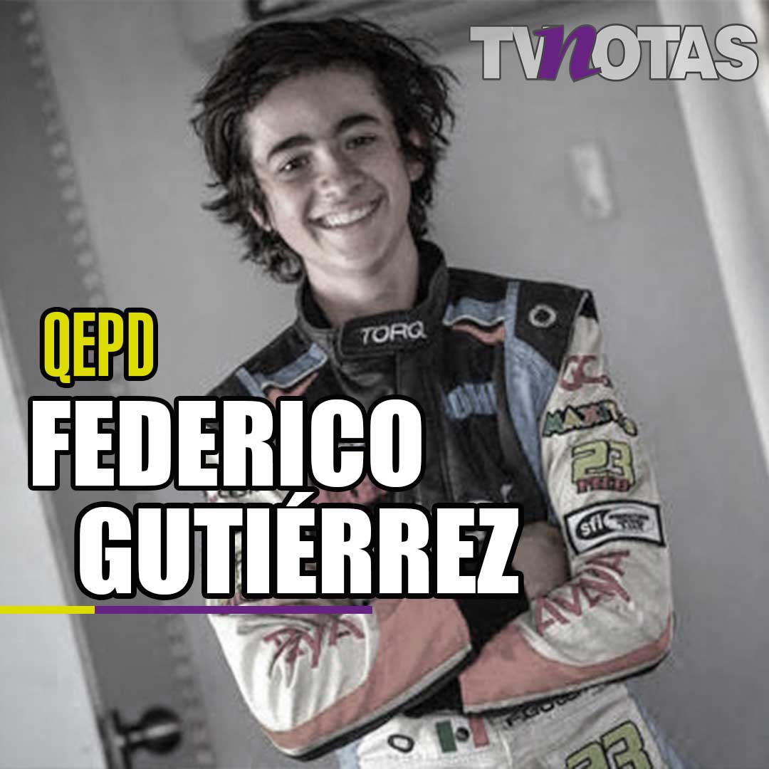 TVNotasmx's tweet photo. ¡Q.E.P.D! 🕊️
Falleció el piloto mexicano Federico Gutiérrez, a los 17 años.

Gutiérrez era piloto de NASCAR y Trucks México Series.

En minutos más información. https://t.co/s8gIk89UX0