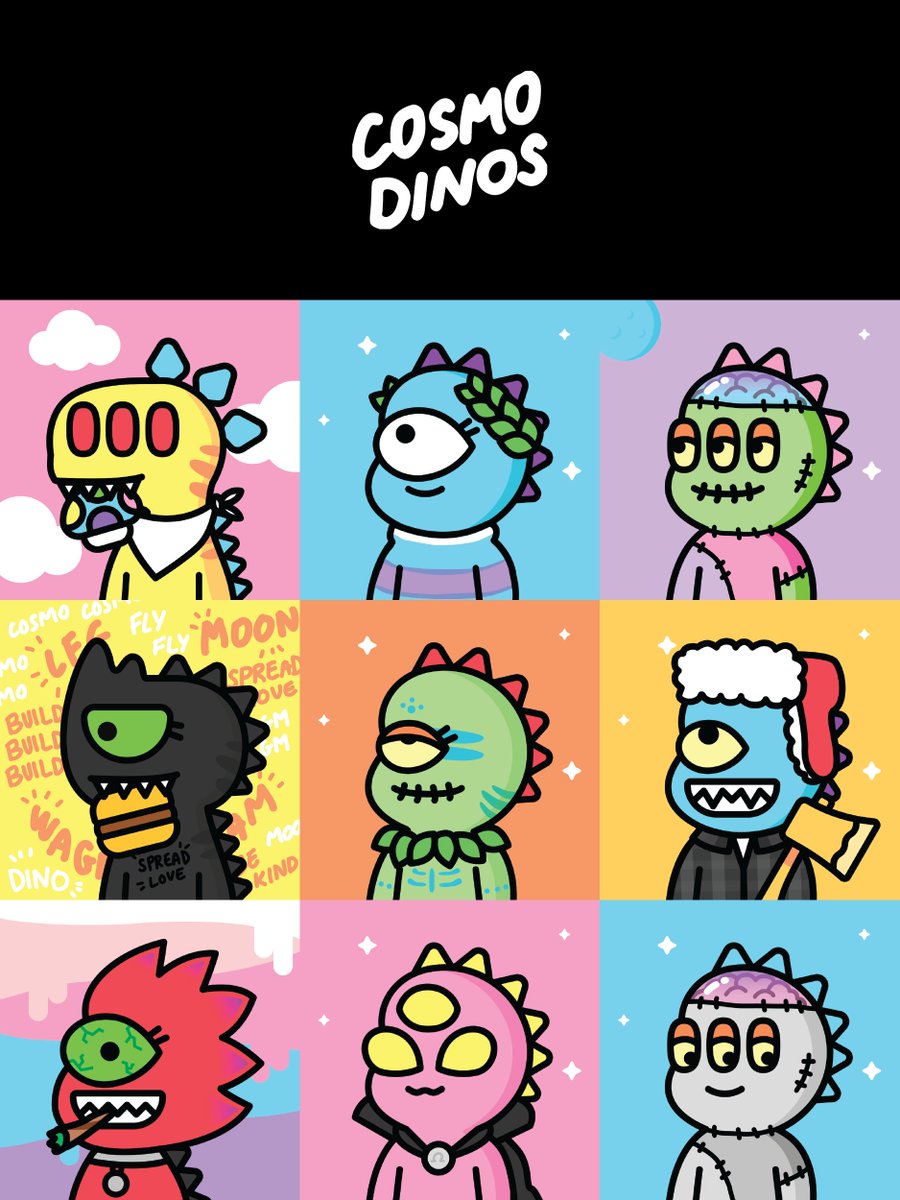 JakeBalchNFT's tweet photo. Added 2 more @Cosmodinos ALPHA and two more pets ❤️‍🔥💯

Where my #Cosmodino fam at!? 👀💚 https://t.co/3OSedUmAt0