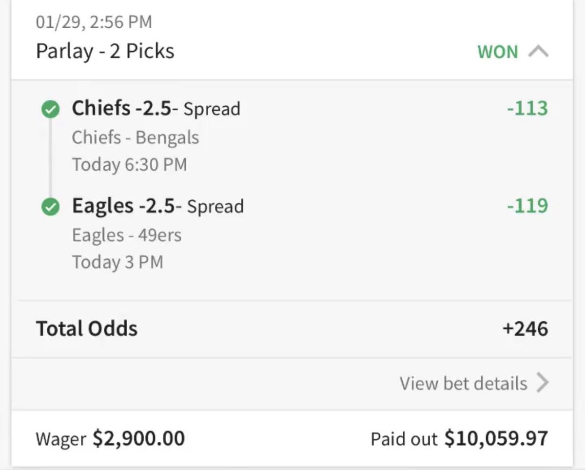 Winners only #Twittergambling