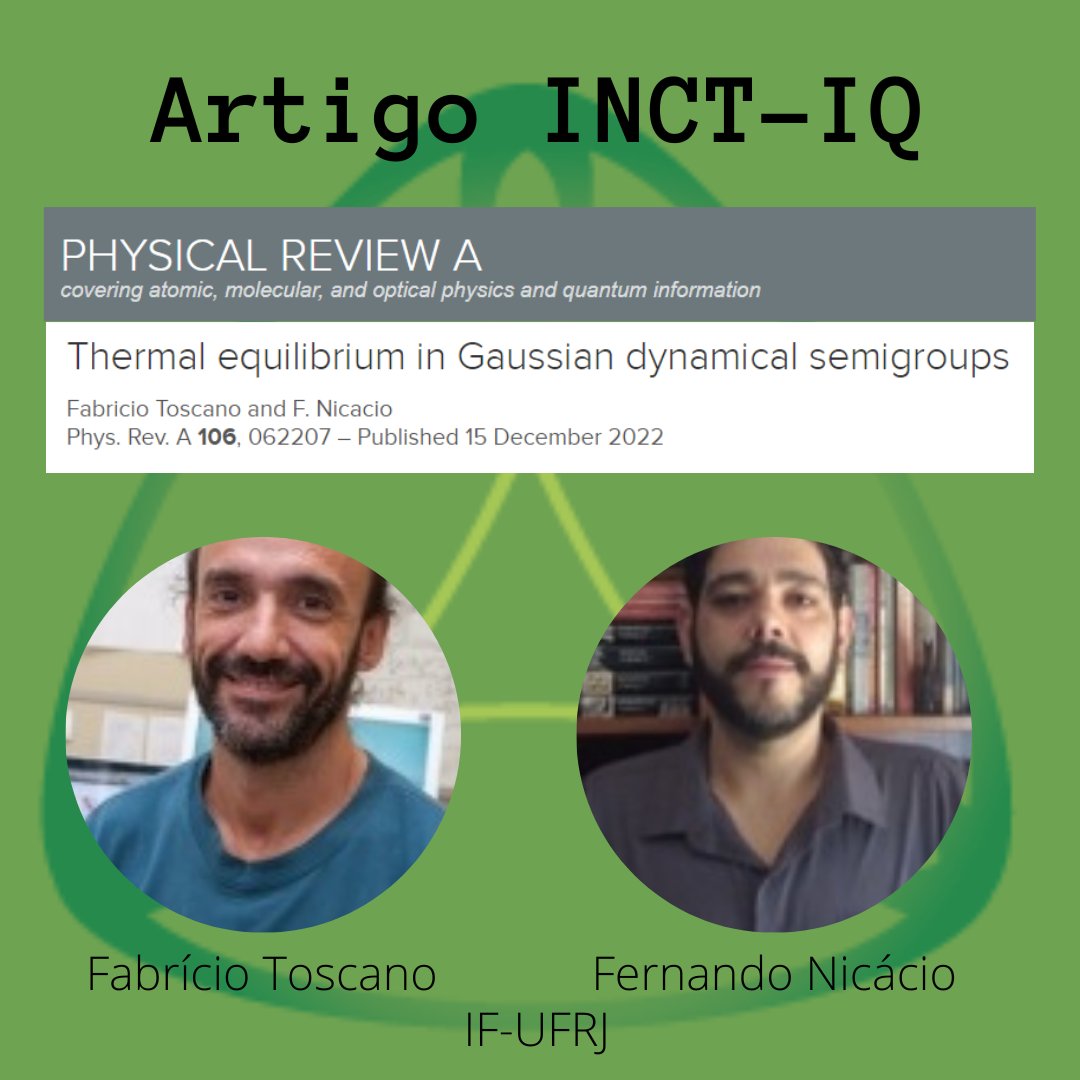 Confira o artigo de autoria dos pesquisadores do INCT-IQ Fabrício Toscano e Fernando Nicácio, ambos do IF-UFRJ (<a href="/BibliotecaIF/">Biblioteca IF/UFRJ</a>, <a href="/ufrj/">UFRJ</a> ), publicado na revista Physical Review A. Clique no link journals.aps.org/pra/abstract/1….