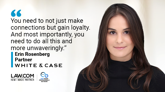 lawdotcom's tweet photo. #HowIMadePartner: "I think the deciding point was my resilience. To get promoted at White &amp; Case, and in my group in particular, you can’t just have any one thing going for you, no matter how impressive." —Erin Rosenberg, @WhiteCase. Read more » https://t.co/ExnNp1wQwC https://t.co/R7U9ne9HE9